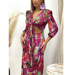 robe rozenn fushia