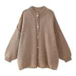 gilet beige boutons dorés