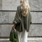 gilet oversize tendance femme