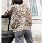 cardigan vintage imprimé léopard femme (4)