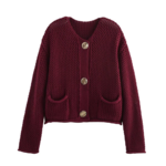 cardigan boutons dorés