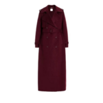 manteau long en laine élégant femme