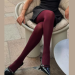 paire de collants galbant violet