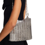 sac métallique argenté