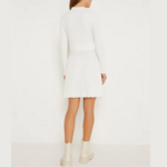 robe blanche hiver femme