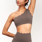 brassière de yoga marron