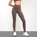 pantalon de yoga taupe