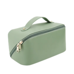 Trousse de maquillage personnalisée prénom verte