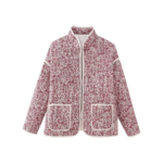 veste en coton imprimée fleurie tendance
