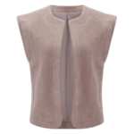 veste sans manches en fibre femme