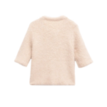 Gilet à manches courtes avec nœud papillon blanc (2)