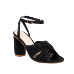 sandales à talons de fêtes noires