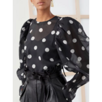 chemisier femme transparent