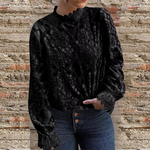 Blouse dentelle noire femme (4)