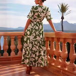 robe longue été imprimée