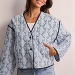 veste matelassée élégante femme