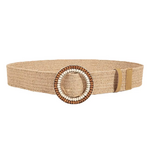 ceinture tressée femme boucle ronde perlée (4)
