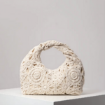 sac en crochet été blanc