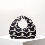 sac en crochet été noir et blanc (2)