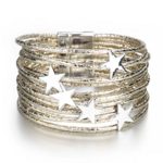 bracelet multi rang cordon étoile