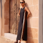 robe dété longue noire casual chic