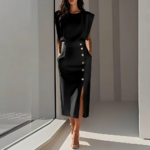 robe femme business noire