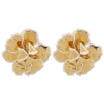 Boucles doreilles Calliopé blanc noir