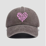 Casquette Sweat hearts dark grey