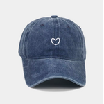 Casquette Heart bleu marine