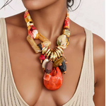 Collier fantaisie Esmeralda