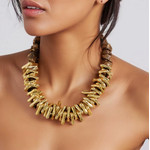 Collier Piana doré