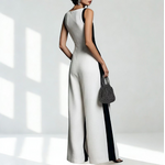 Combinaison Coralie blanche  chic