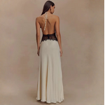Robe Caliane blanche dos nu