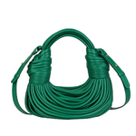 sac à main demi-lune vert