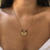 collier pendentif doré boho chic soleil bijou fantaisie femme pas cher en ligne
