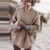 pull à mailles côtelées beige femme hiver tendance mode en ligne 2