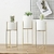Vase-fleurs-en-fer-en-c-ramique-Pot-de-fleurs-artistique-nordique-Pot-de-fleurs-pour