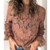 blouse dentelle vieux rose femme