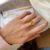 bague en cuivre laiton doré réglable tendance chic femme