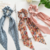 chouchou foulard imprimé floral