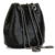 sac seau noir brillant tendance pas cher