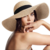 grand chapeau de paille femme protection uv