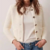 cardigan en tricot blanc pas cher chic femme