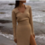 robe longue hiver femme en laine chic pas chère