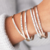 bracelet jonc gravure personnalisée or rose