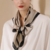 foulard Châle en soie 90x90cm à pois