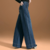 jean évasé taille haute femme