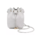 sac seau en cuir blanc