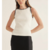 débardeur blanc chic femme