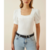 haut blanc femme